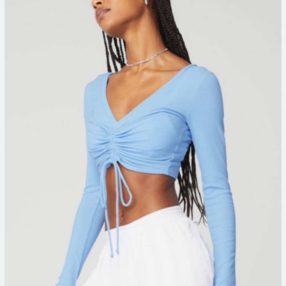 Alo Yoga Cinch Crop Top